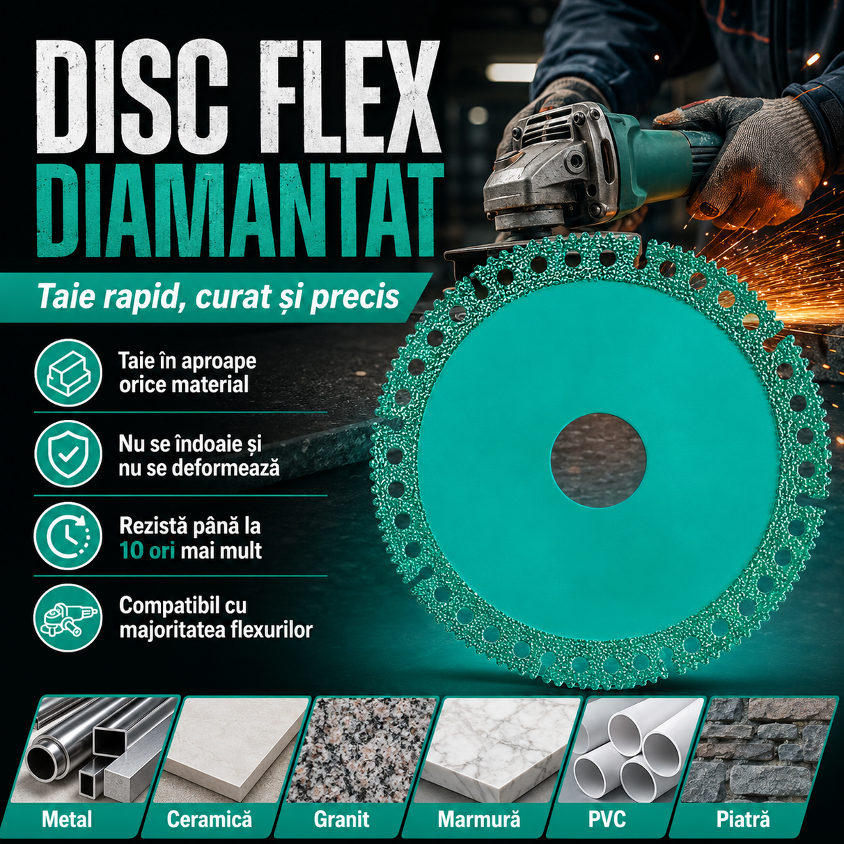 Disc flex diamantat