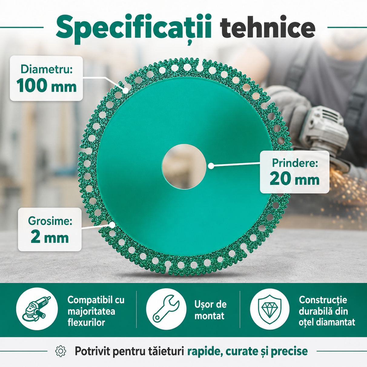 Disc flex diamantat