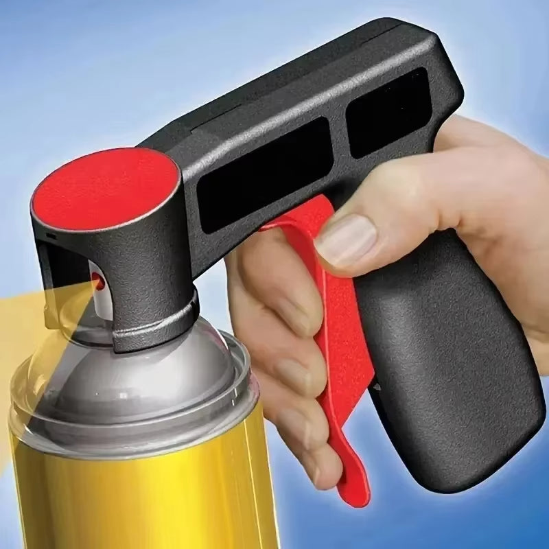VopsiGrip™ – Adaptor ergonomic pentru spray-uri cu vopsea