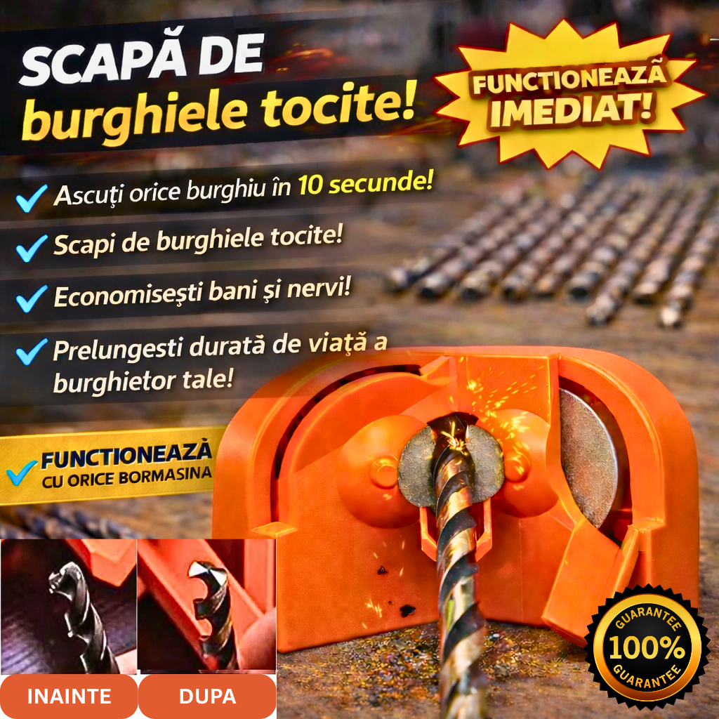 DrillFix™ - Ascutitor Burghie
